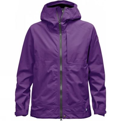 Chaquetas Fjallraven Abisko Eco-Shell Mujer - Moradas - Chile WJR716298